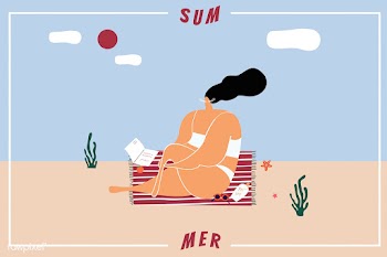Summertime is here | Free stock vector - 580373