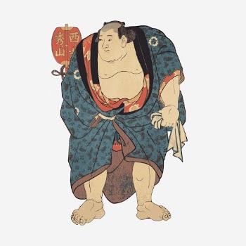 Sumo wrestler clipart, Japanese sport | Free Photo - rawpixel