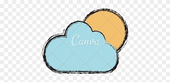 Sun And Cloud Icon - Icon