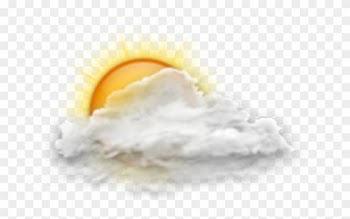 Sun And Cloud Png Picture - Sun With Cloud Png
