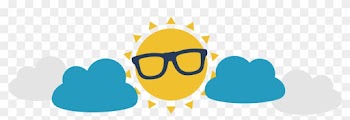 Sun And Clouds Clipart - Clouds And Sun Png