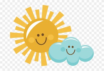 Sun And Clouds Clipart - Sun And Clouds Clipart Png