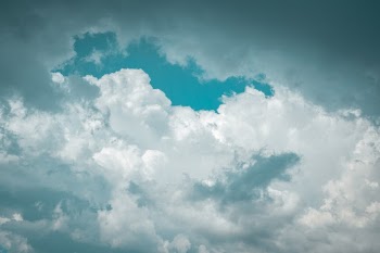 sun behind the clouds 02