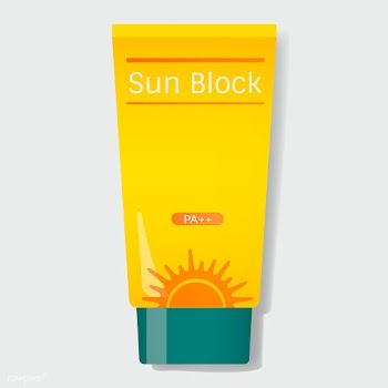 Sun Block Protection Yellow Tube Vector Illus.. | Free stock vector - 390724