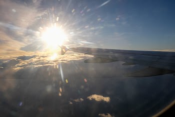          Sun Burst In the Sky Free Photo     