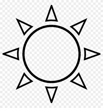 Sun Clip Art Black And White Sun Clipart Black And - Black And White Sunshine