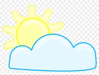 Sun Cloud Sunlight Summer Beautiful Sunny Outdoor - Nuvem Com Sol Png
