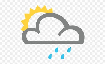 Sun, Clouds - Sun Behind Clouds Clipart