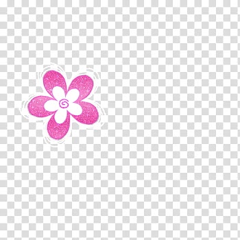 Sun Flower s, pink and white flower illustration transparent background PNG clipart