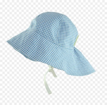 Sun hat Product design - bak outline 