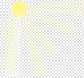 Sun illustration, Yellow lines light transparent background PNG clipart