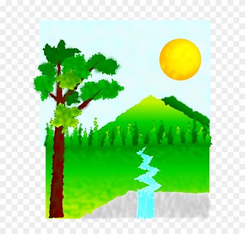 Sun Mountain Cliparts 6, Buy Clip Art - Natural Resources Clip Art