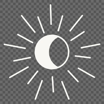 Sun png sticker on transparent | Free PNG - rawpixel
