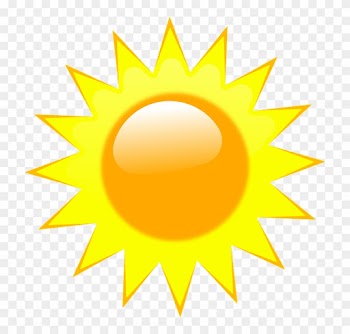 Sun, Rays, Light, Summer, Sunlight - Weather Forecast Symbols Sunny