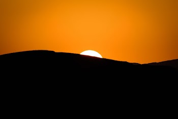 Sun Setting