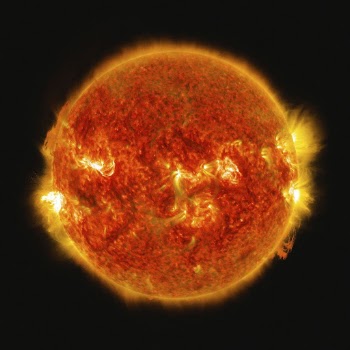 Sun, space sticker, planet surface | Free PSD - rawpixel