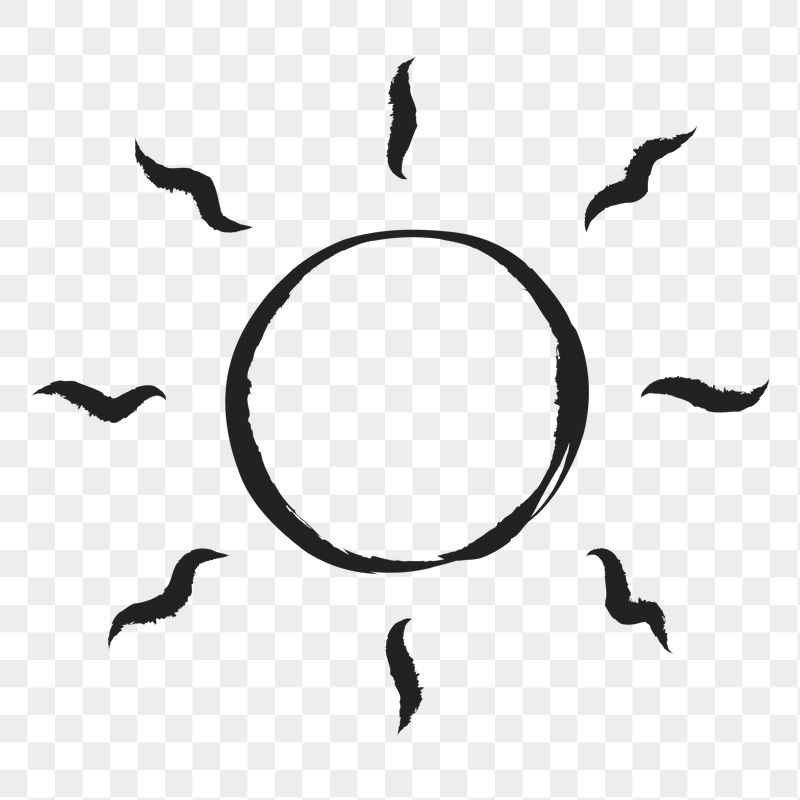 Sun, weather png sticker, cute | Free PNG Illustration - rawpixel