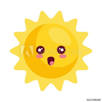 sun with face icon