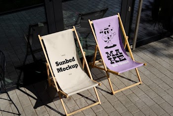 Sunbeds Mockup