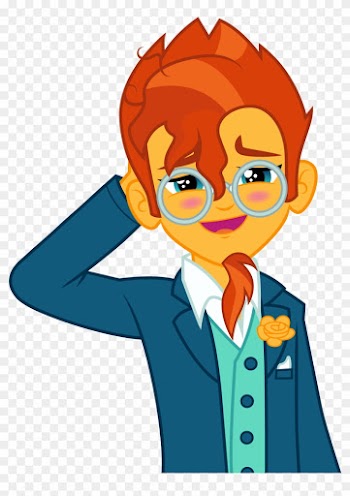 Sunburst At The Dance By Cloudyglow - Equestria Girls Sunburst