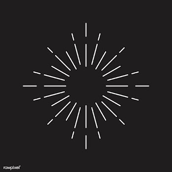 Sunburst design on black vector | Free stock vector - 534963