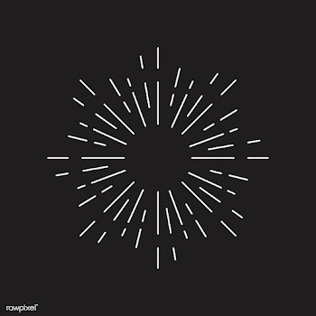 Sunburst design on black vector | Free stock vector - 535012