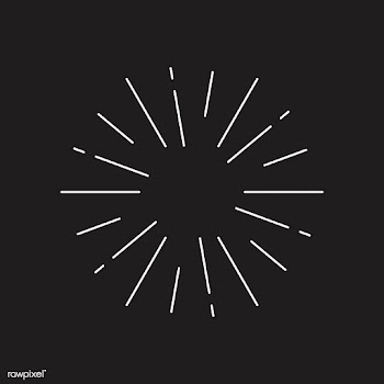 Sunburst design on black vector | Free stock vector - 535023