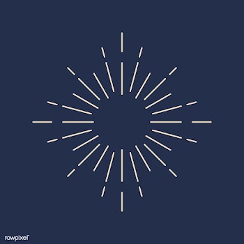 Sunburst design on blue vector | Free stock vector - 534968