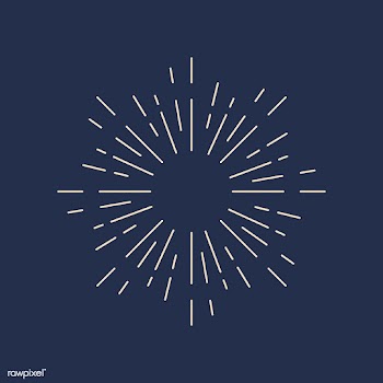 Sunburst design on blue vector | Free stock vector - 534996