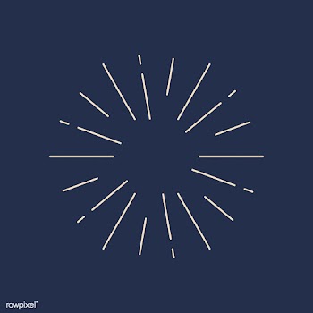 Sunburst design on blue vector | Free stock vector - 535021