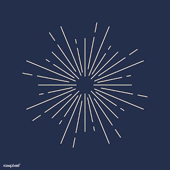 Sunburst design on blue vector | Free stock vector - 535024