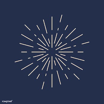 Sunburst design on blue vector | Free stock vector - 535026