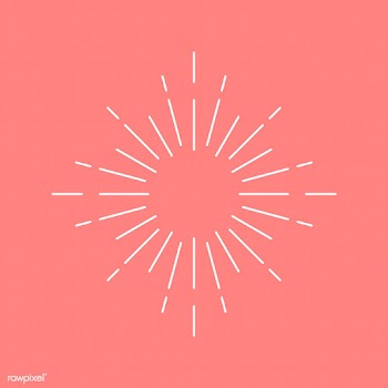 Sunburst design on pink vector | Free stock vector - 534973