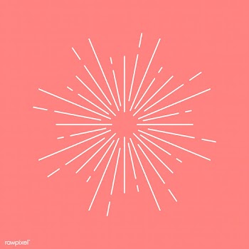 Sunburst design on pink vector | Free stock vector - 534980