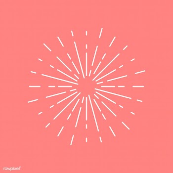Sunburst design on pink vector | Free stock vector - 535004