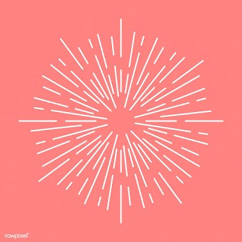 Sunburst design on pink vector | Free stock vector - 535010