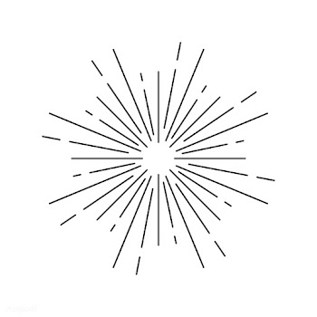 Sunburst design on white vector | Free stock vector - 534965