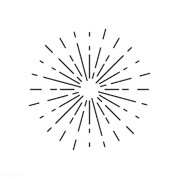 Sunburst design on white vector | Free stock vector - 534997