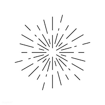 Sunburst design on white vector | Free stock vector - 535020