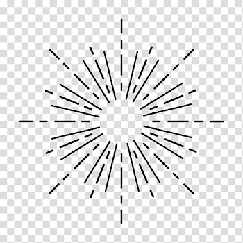 Sunburst illustration, Starburst , abstract lines transparent background PNG clipart
