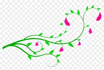 Sunflower Clipart Vine - Flower Vines Transparent