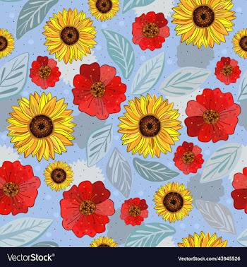 sunflower pattern