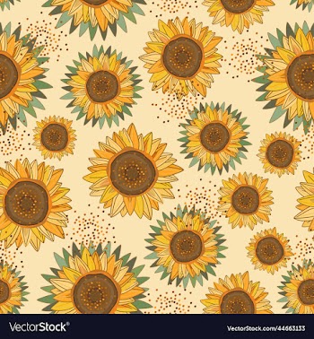 sunflower pattern