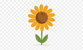 Sunflower Svg Scrapbook Cut File Cute Clipart Files - Sunflower Miss Kate Cuttables