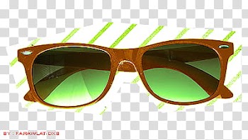 Sunglasess Stickers, brown framed Wayfarer-style sunglasses illustration transparent background PNG clipart