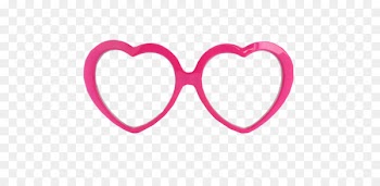 Sunglasses Heart Lens Clip art - Heart Glasses Cliparts 