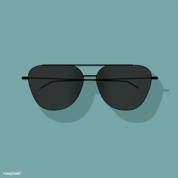 Sunglasses icon vector illustration isolated | Free stock vector - 390677