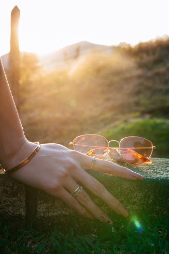 Sunglasses Near Hand
