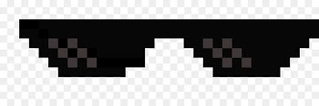 Sunglasses Pixel art Clip art - glasses 