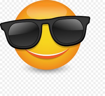 Sunglasses Smiley Emoticon - Cool sunglasses vector emoticons 